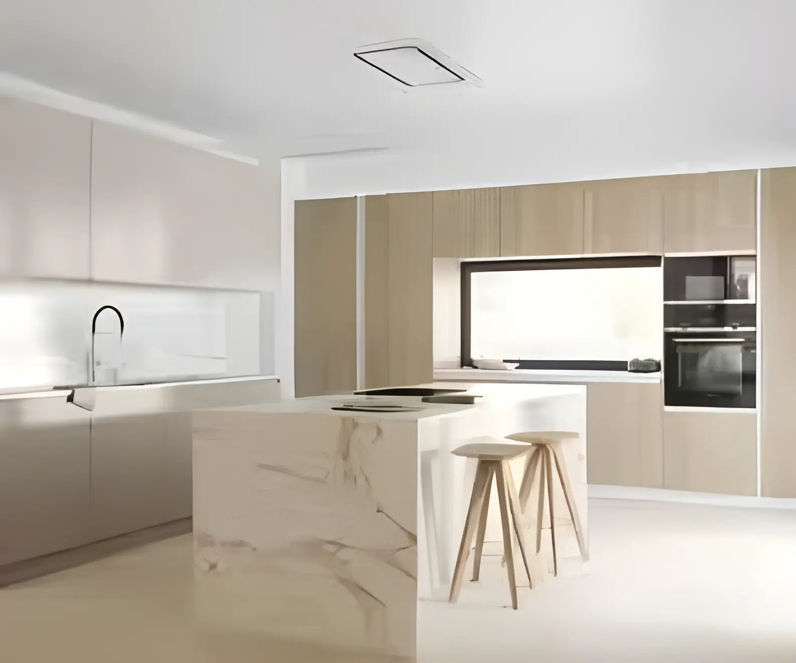Cocina reformada en Badajoz con mobiliario nuevo